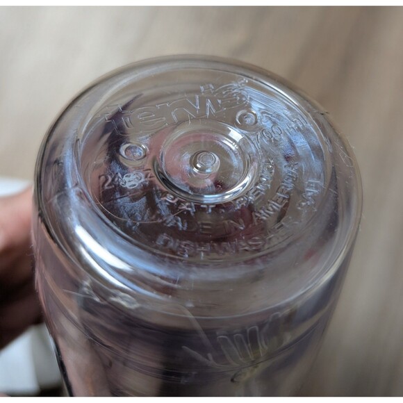 Tervis Fishing Lures Water Bottle With Lid 24oz Clear Cold/Hot Made In America - Picture 8 of 8